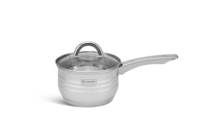 Edelstahl-Kochgeschirr 12-teiliges Edenberg EB-4043 – Hochwertige Töpfe für energieeffizientes Kochen