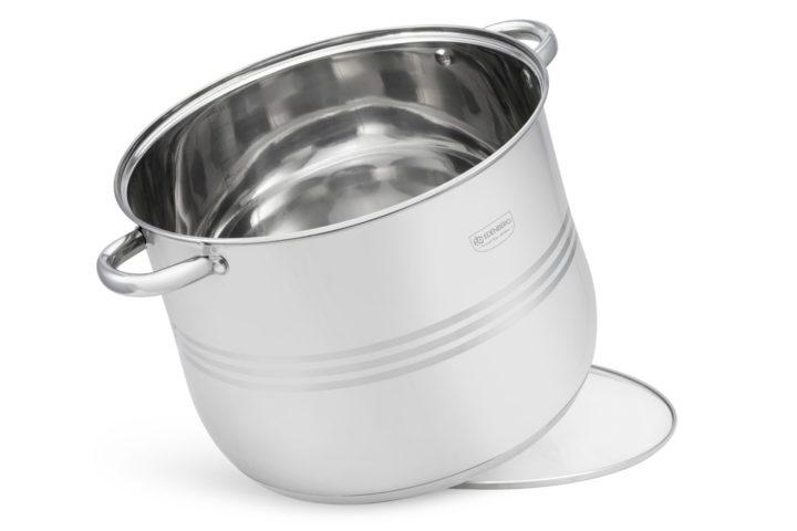 Edelstahl-Kochgeschirr 6-teiliges Edenberg EB-516 – 3 Töpfe mit Deckeln für effizientes Kochen