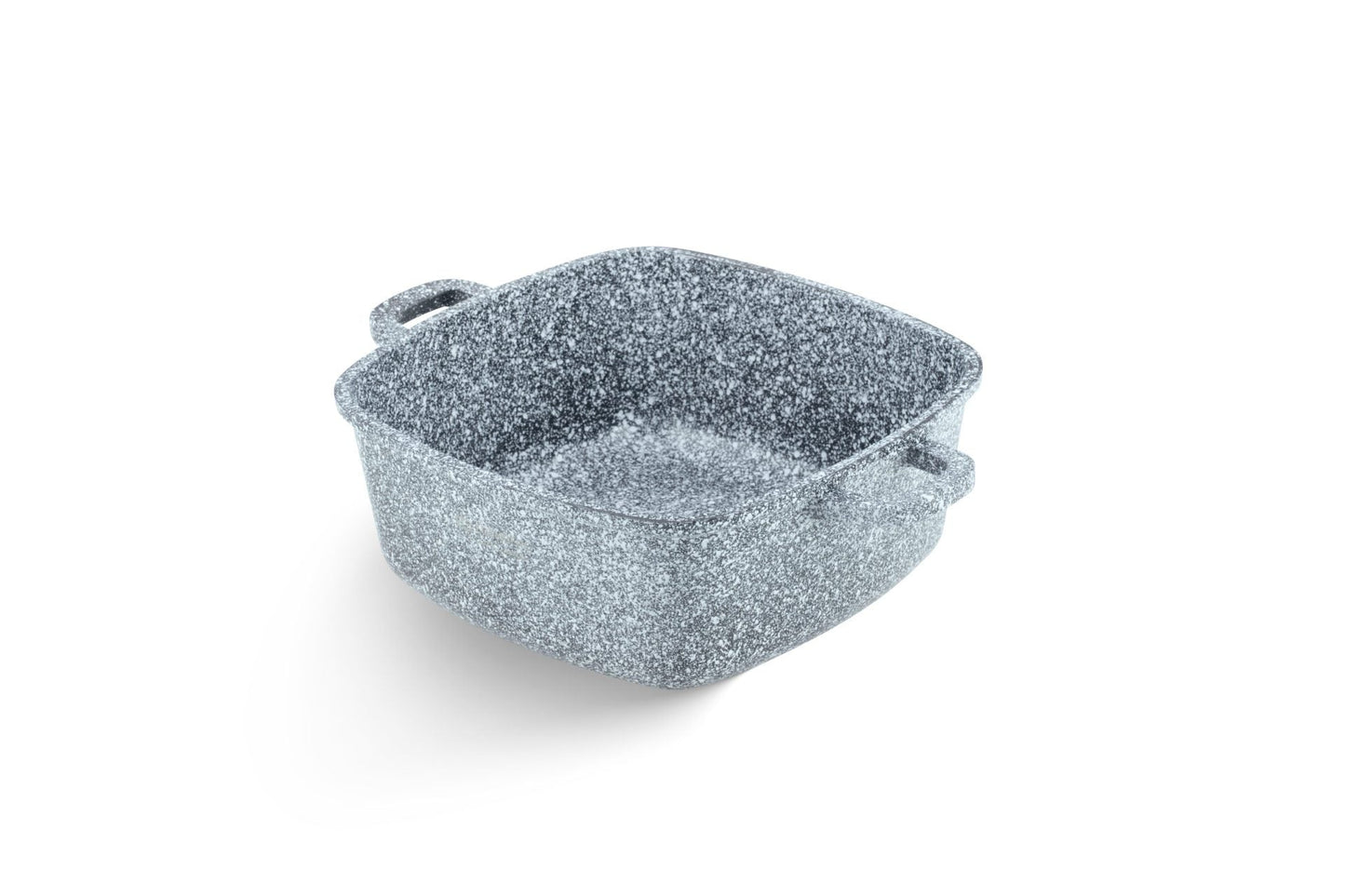 Keramik-Granit Antihaft-Kochtopf quadratisch mit Glasdeckel 2.8L Edenberg EB 8001 ideal für vielseitiges Kochen