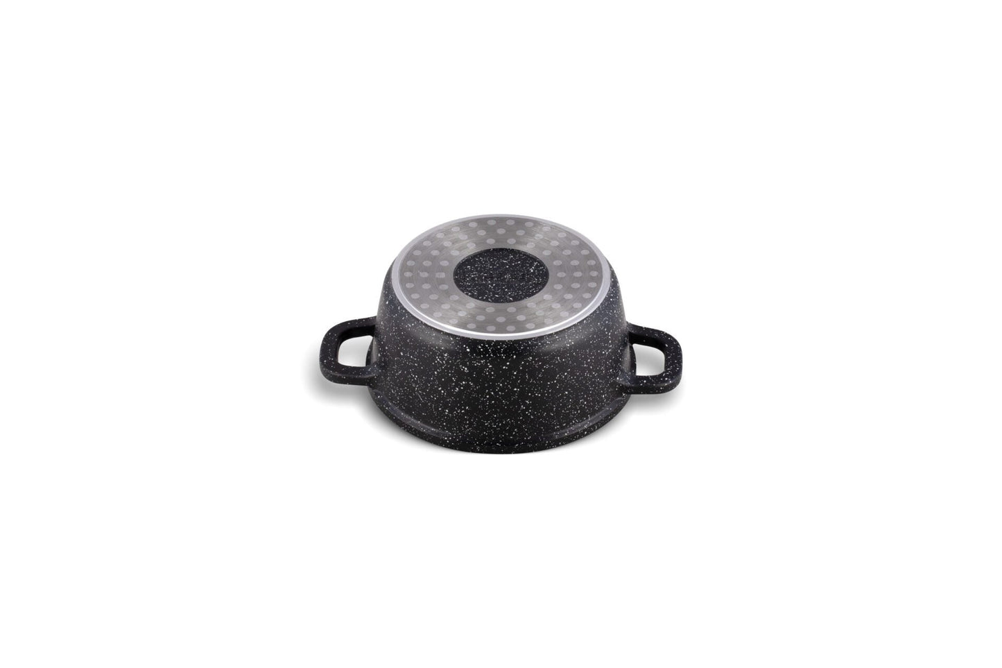 Keramik-Granit Antihaft-Kochtopf mit Glasdeckel 1.3L von Edenberg EB 8121 ideal für vielseitiges Kochen