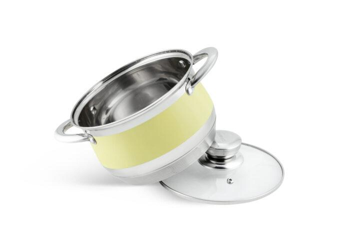 Edelstahl-Kochgeschirr 12-teiliges Edenberg EB-9981 – Hochwertige Töpfe für energieeffizientes Kochen