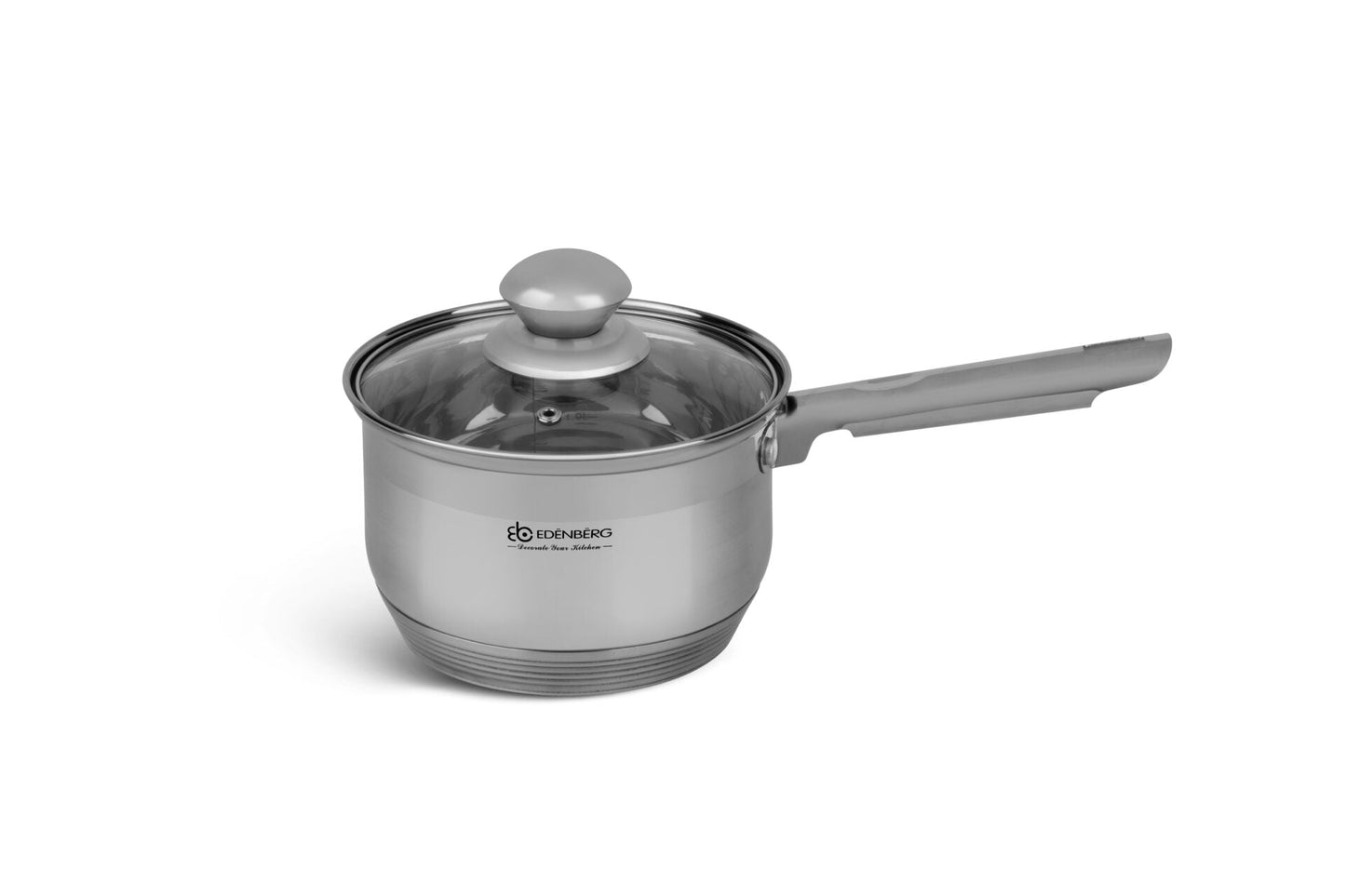 Edelstahl-Kochgeschirr 12-teiliges Edenberg EB-4010 – Robuste Töpfe für vielseitiges Kochen