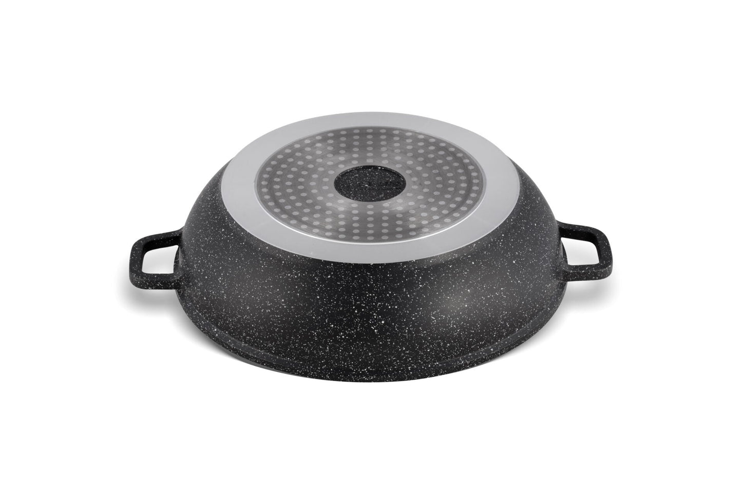 Keramik-Granit Antihaft-Kochtopf rund mit Glasdeckel 3.3L Edenberg EB 8159 ideal für vielseitiges Kochen