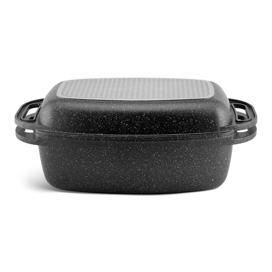 Backofenbräter für den Ofen, 32 cm, 5.1L, Edenberg EB-4607 – Vielseitigkeit und Qualität für Ihre Küche
