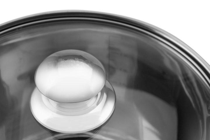 Edelstahl-Kochgeschirr 10-teiliges Edenberg EB-4009 – Robuste Töpfe für gesundes Kochen