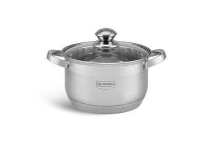 Edelstahl-Kochgeschirr 10-teiliges Edenberg EB-4009 – Robuste Töpfe für gesundes Kochen
